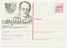 Postal Stationery Germany / Berlin 1986 Max Reger - Composer - Musica