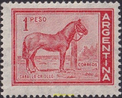 729493 HINGED ARGENTINA 1959 LITOGRAFIAS SERIE CORRIENTE - Neufs