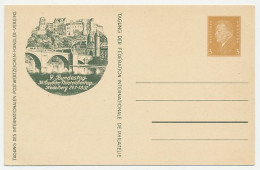 Postal Stationery Germany 1932 Heidelberg - Bridge - Philatelic Day - Bruggen