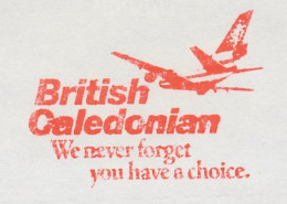 Meter Cut Netherlands 1982 British Caledonian Airline - Aerei