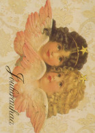 ENGEL WEIHNACHTSFERIEN Feiern & Feste Vintage Ansichtskarte Postkarte CPSM #PAH397.DE - Anges