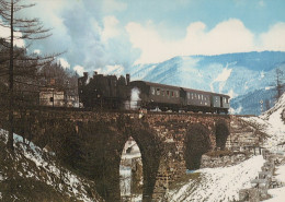 ZUG Schienenverkehr Eisenbahnen Vintage Ansichtskarte Postkarte CPSM #PAA825.DE - Trains