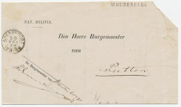 Naamstempel Woudenberg 1878 - Briefe U. Dokumente