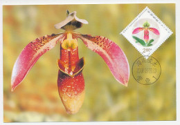 Maximum Card China 2001 Orchid - Sonstige & Ohne Zuordnung