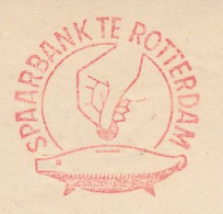 Meter Card Netherlands 1954 Piggy Bank - Rotterdam - Ohne Zuordnung