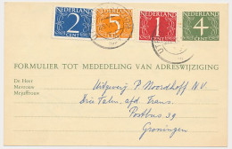 Verhuiskaart G. 26 Utrecht - Groningen 1967 - Postwaardestukken