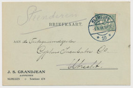 Firma Briefkaart Nijmegen 1914 - Aannemer - Non Classés