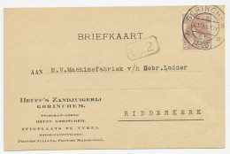 Firma Briefkaart Gorinchem 1923 - Zandzuigerij - Non Classés