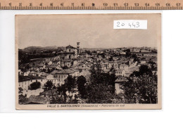 20443  VALLE SAN BARTOLOMEO PANORAMA DA SUD 1920 - Alessandria