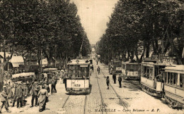 MARSEILLE COURS BELSUNCE TRAMWAY - Unclassified