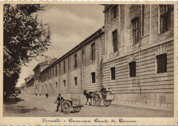 VERCELLI - CASERMA DEI RR.RR CARABINIERI - CARRETTO A MANO E CARRO CON ASINO - Vercelli