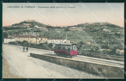 Firenze Fiesole Tram Cartolina WX1410 - Firenze