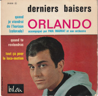 Orlando Bel Air 211 098 10/63 Derniers Baisers/quand Tu Reviendras/quand Je Viendrai De L Horizon/tout Ca Pour Le Locomo - Autres - Musique Française