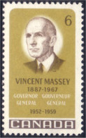 Canada Vincent Massey MNH ** Neuf SC (04-91) - Unused Stamps