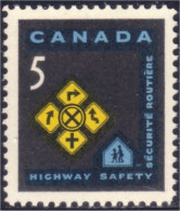 Canada Traffic Signs Securite Routiere MNH ** Neuf SC (04-47a) - Nuevos