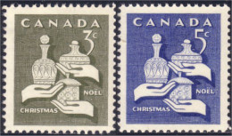 Canada Mages Magi Or Gold Encens Myrrhe MNH ** Neuf SC (04-43-44a) - Ungebraucht