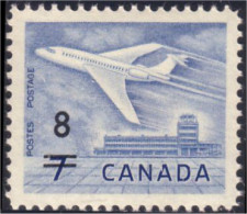Canada Avion Jet Airplane Surcharge MNH ** Neuf SC (04-30b) - Airplanes