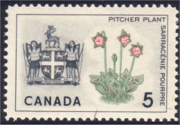 Canada Pitcher Plant Sarracenie Pourpre Armoiries Coat Of Arms MNH ** Neuf SC (04-27c) - Timbres