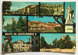 SALUTI DA CASTELFRANCO VENETO - VEDUTE - VIAGGIATA FG - Treviso