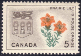Canada Prairie Lily Lis Orange MNH ** Neuf SC (04-25a) - Neufs