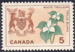 Canada White Trillium Blanc MNH ** Neuf SC (04-18b) - Sonstige & Ohne Zuordnung