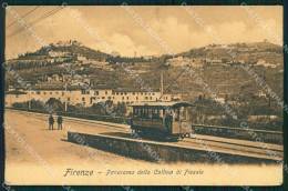 Firenze Fiesole Tram Tram Cartolina WX1421 - Firenze