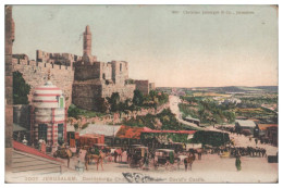 S4971/ Jerusalem  Davidsburg  Palästina AK 1917 - Palestina