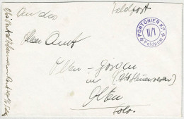 Schweiz, Brief Feldpost Pont. Bat. 2 - Olten, Courrier Militaire / Field Post - Dokumente