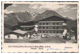 Y28080/ Ötztal Tirol  Sport Hotel Schöne Aussicht  VW Käfer Foto AK 1959 - Sonstige & Ohne Zuordnung