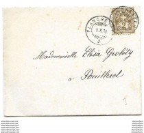 I - 1 - Enveloppe Avec Superbes Cachets à Date Planchettes  1906 - Cartas & Documentos