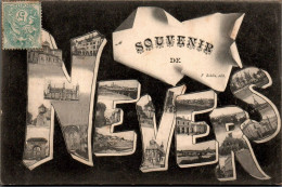 N°163 W -cpa Souvenir De Nevers - Gruss Aus.../ Gruesse Aus...