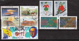 Finland Europa Cept Jaren 1988 T.m. 1992 Gestempeld - Collections