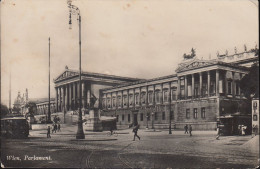 Austria - 1010 Wien - Parlament - Tram - Straßenbahn - Nice Stamp ( 1925) - Vienna Center