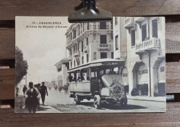 CASABLANCA : Avenue Du Général D'Amade - Casablanca