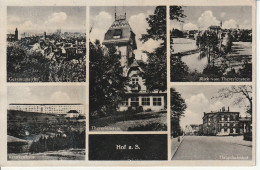 Hof, Mehrbild U.a. Krankenhaus ,Hbh 1943 - Hof