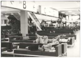 C5508/ Flughafen Amsterdam Schipohl  Foto 21 X 15 Cm 70er Jahre - Altri & Non Classificati