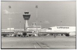 C5504/ Flughafen München Flugzeug Boeing 737 Foto 24 X 16 Cm 1993 - Otros & Sin Clasificación