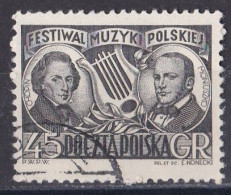 Pologne - République 1944 - 1960   Y & T N °  624  Oblitéré - Usati