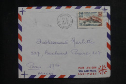 NOUVELLE CALÉDONIE - Enveloppe De Nouméa Pour Paris En 1961 - L 152031 - Covers & Documents