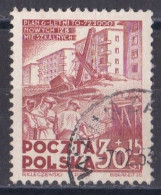 Pologne - République 1944 - 1960   Y & T N °  627  Oblitéré - Usados