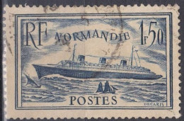 France 1935-1936 N° 299 Paquebot Normandie (H42) - Gebruikt