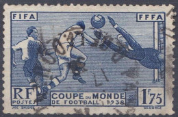 France 1938 N° 396 Coupe Du Monde De Football (J5) - Gebruikt