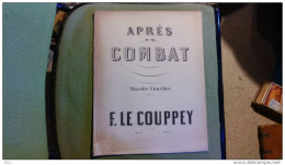 Partition Après Combat Marche Funèbre Pour Piano De F. Le Couppey Musique Heugel - Partituras