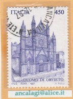 USATI ITALIA 1997 - Ref.0768 "DUOMO D'ORVIETO" 1 Val. - - 1991-00: Oblitérés