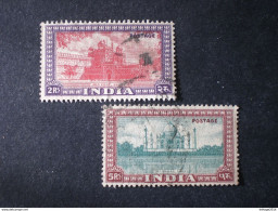 INDIA इंडिया INDE 1949 Sculptures And Buildings - Used Stamps