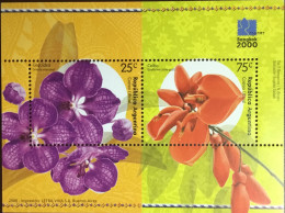 Argentina 2000 Bangkok Flowers Minisheet MNH - Andere & Zonder Classificatie