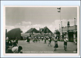 V5575/ Westerland Sylt Kurpromenade Foto AK 1954 - Sylt