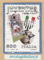 USATI ITALIA 1997 - Ref.0770 "JUVENTUS CAMPIONE D'ITALIA" 1 Val. - - 1991-00: Afgestempeld