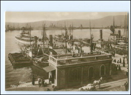 S4065/ Fiume Rijeka Hafen Trinks-Bildkarte AK-Format Ca.1925 - Croatia