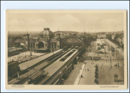 V5199/ Dresden Hauptbahnhof Straßenbahn AK Ca. 1912 Verlag: Stengel - Dresden